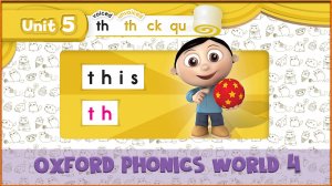 | Voiced th | Oxford Phonics World 4 - Consonant Blends. #29