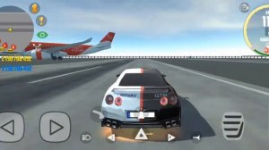 затюнитый nissan gtr  тест. игра:car simulator 2