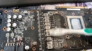 asus gtx 1080ti чистка и замена тэрмопасты