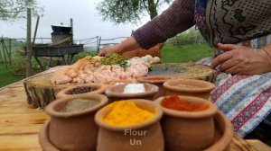 Куриный бургер с картофельными наггетсами Азербайджанская Кухня Деревенская Кухня  Рецепты