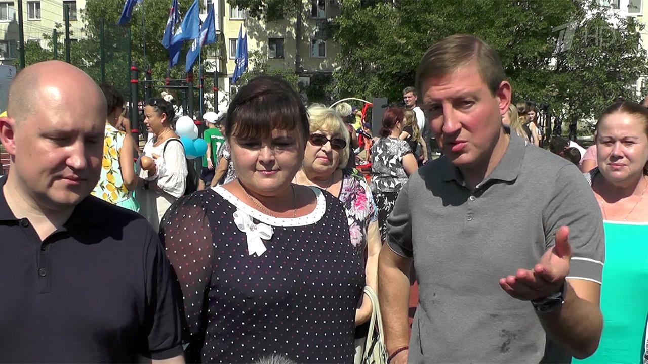В Севастополе в рамках программы "Городская среда" открывают комплекс спортивных площадок