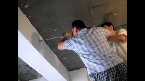 Как просверлить бетонный ригель перфератором