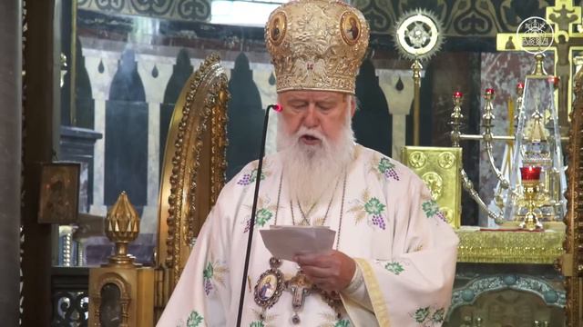 Проповідь Патріарха Філарета під час Божественної літургії у неділю 8-му після П'ятидесятниці смотреть онлайн