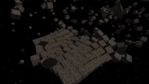 Простая генерация плоскости из кубов.