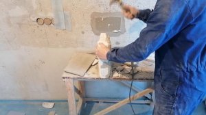 Как штукатурить газосиликатные блоки. Краш тест на прочность . Как и чем штукатурить газоблок.