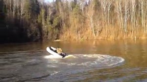 Мотор Tohatsu M8. Лодка Ривьера 2900 СК.