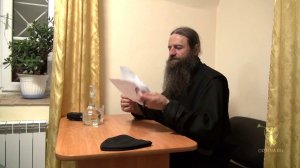 Иеромонах Нил (Парнас) отвечает на вопросы в доме паломника (31.07.2018)