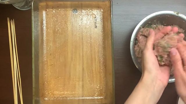 ЛЮЛЯ - КЕБАБ ИЗ СВИНИНЫ И КУРИЦЫ В ДУХОВКЕ ОЧЕНЬ ПРОСТОЙ И ВКУСНЫЙ РЕЦЕПТ.