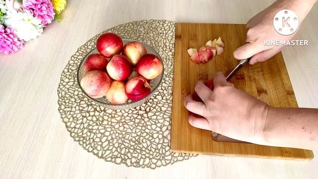 ТВОРОЖНЫЙ ПИРОГ С ПЕРСИКАМИ! ПРОСТОЙ РЕЦЕПТ К ЧАЮ! смотреть онлайн