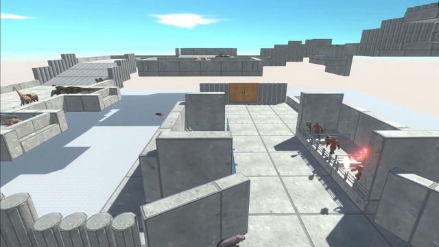 Animal Survival Race Animal Revolt Battle Simulator смотреть онлайн