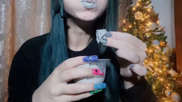 ASMR VIDEO/MUKBANG/ Арахис и Голубая башкирская соль в креме Астана 1🤍🎄 смотреть онлайн