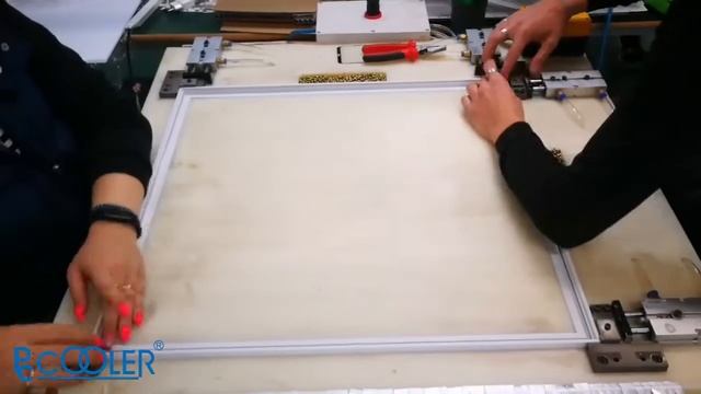 Сборка встраиваемого светодиодного светильника ARM-001-036 