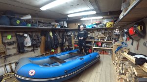 гаражный обзор лодки нднд МИШИМО 335 лайт.