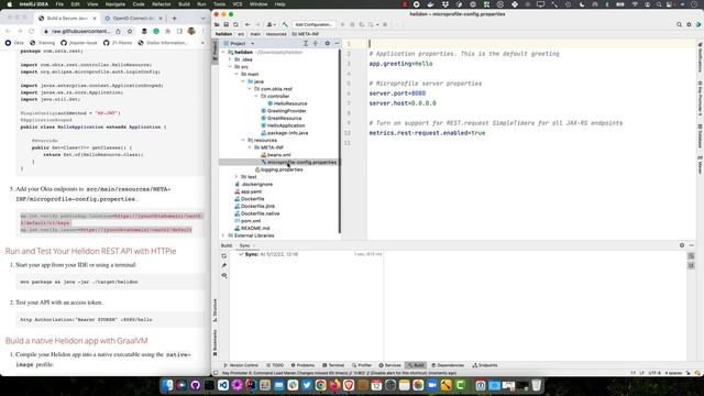 Build a Secure Java REST API with Helidon
