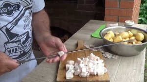 Картошка на мангале. Просто и вкусно