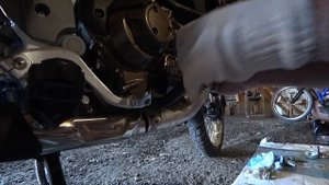 Замена масла на Honda Africa Twin CRF1100 Adventure Sports