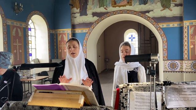 Да молчит всякая плоть. Знаменный распев. смотреть онлайн