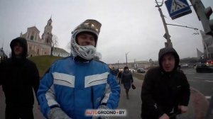 Моноколесо или автомобиль? Гонка на моноколесах в Гродно