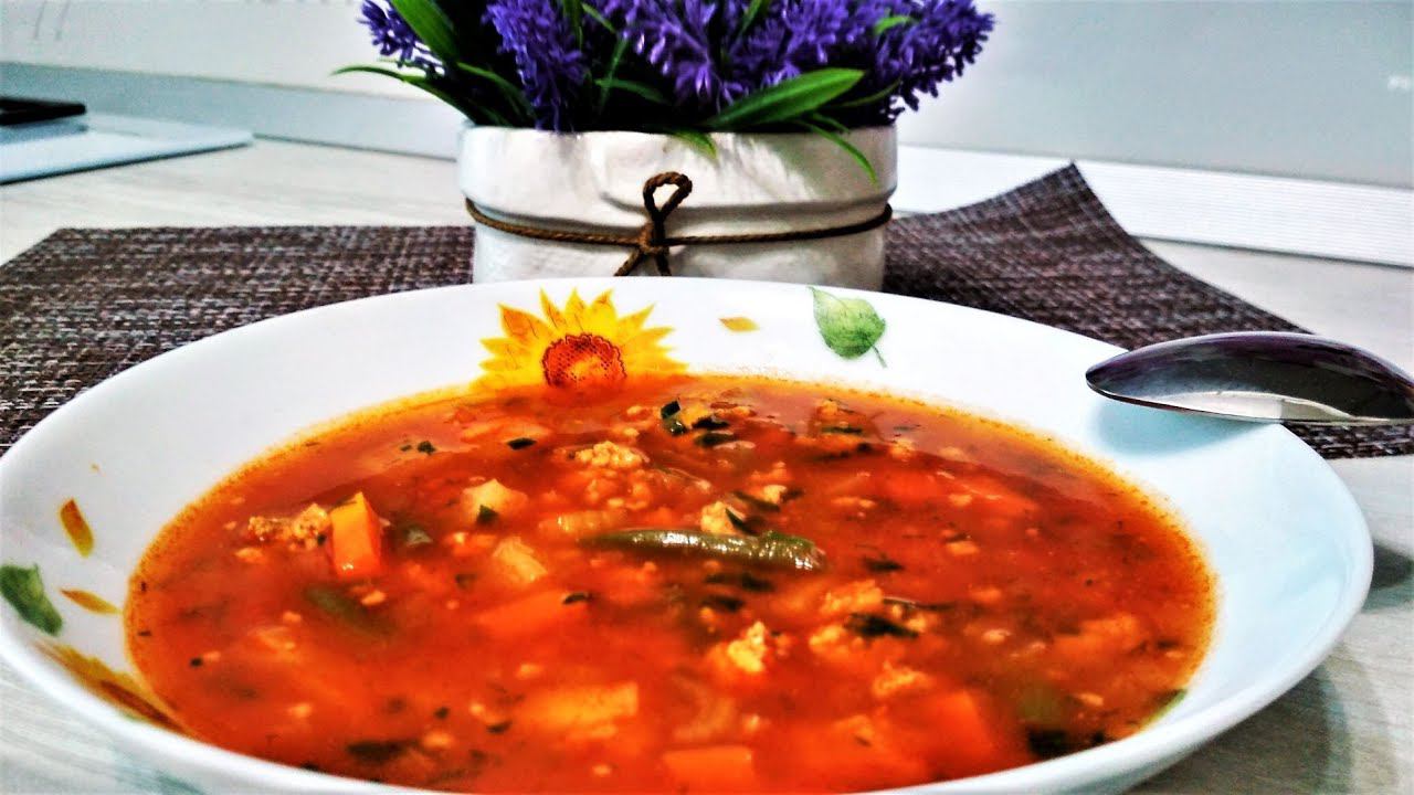 Суп ЗИМНИЙ с фаршем, согревающий. Рецепт вкусного супа