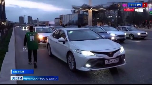 Сюжет от ТРК «Вайнах» про акцию «Ифтар с Хайра» смотреть онлайн