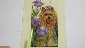 Мой рулончик вышитых и неоформленных работ