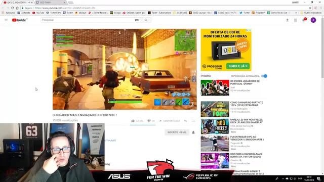 ZORLAK REACT - "S1RPENT E O JOGADOR MAIS ENGRAÇADO DO FORTNITE (JUST)" смотреть онлайн