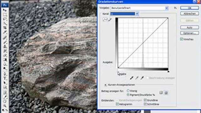 Videotutorial für Photoshop: LAB Kurven 1