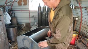 Варим БАННУЮ ПЕЧЬ в баню из газоблока