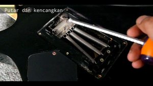 Ibanez RG Series - Setting Tremolo up down