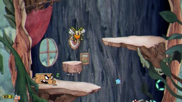 cuphead #2 прохождение 3 боссов: Хильда Берг, Баронесса и Кегни Гвоздика