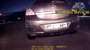 Камера заднего вида для iBOX Optic WiFi Dual / съемка ночью