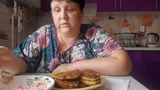 #мукбанг/#оладушки из #брокколи/??? смотреть онлайн