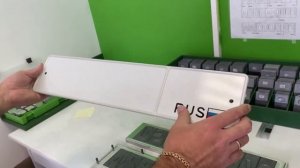 Изготовление регистрационного знака (номер для авто)