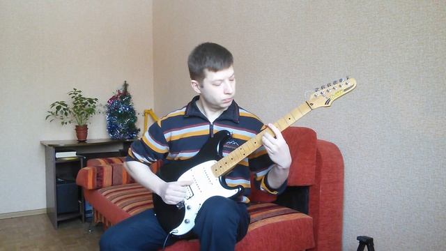 "Белый теплоход" | White Ship on guitar смотреть онлайн