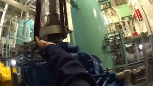 Насосное отделение танкера / Oil Tanker Pump Room. Часть 2