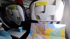 Рассказываю о прямом рейсе Калининград-Новосибирск в полёте, Airbus A320Neo, S7 Airlines.