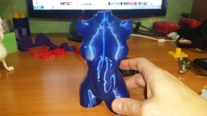 RepRap sculpture Watson SBS Plastic