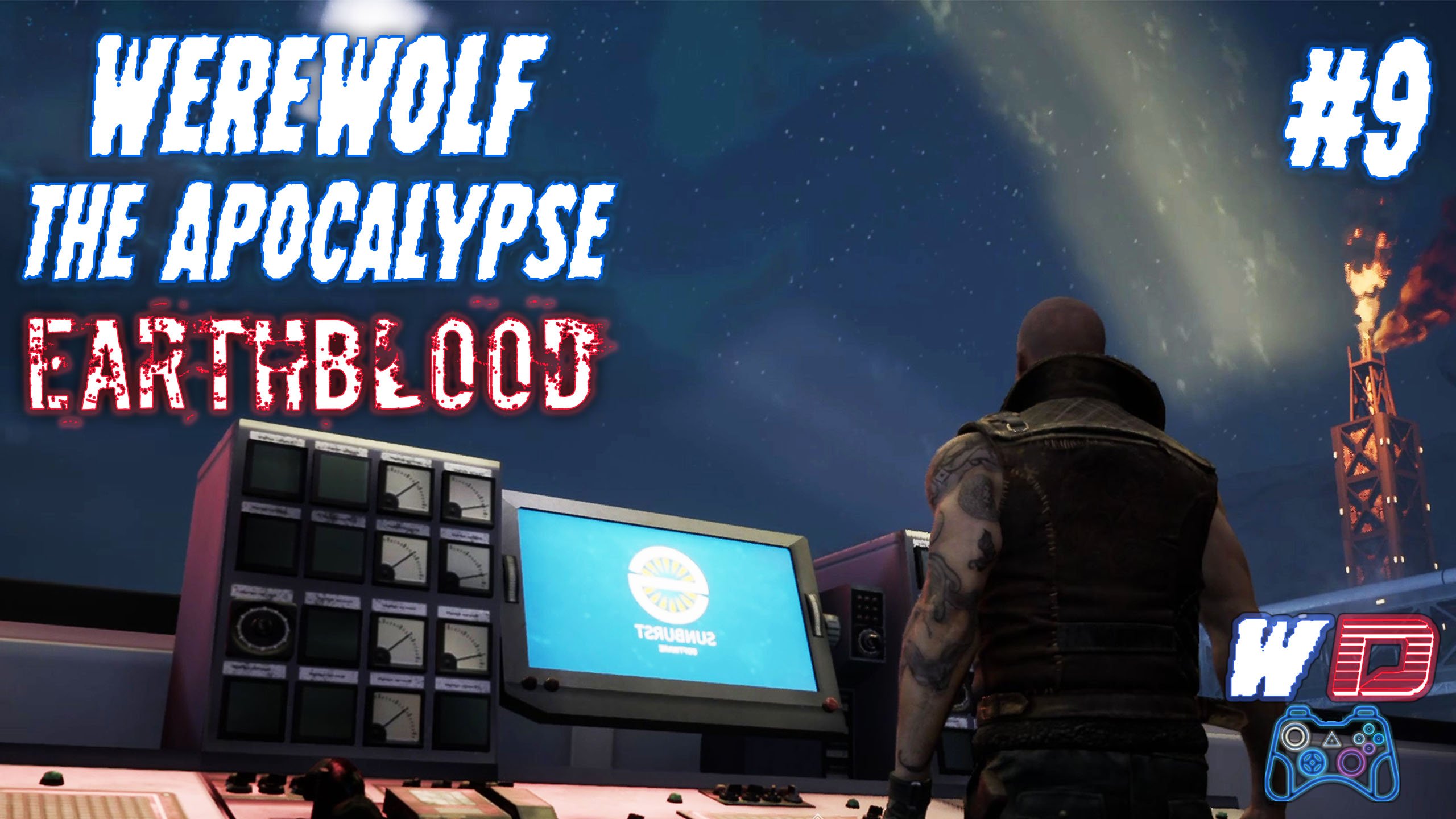 Werewolf: The Apocalypse – Earthblood. Прохождение #9. Факельные стойки