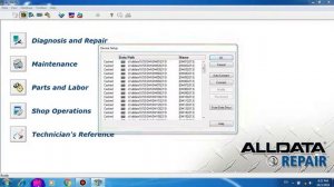 how setup software alldata