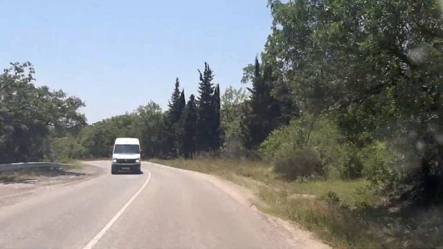 42день-15.07.21г. Крым.Горный серпантин. ЛасточкиноГнездо. АвтоПутешествие по России на автодоме УА
