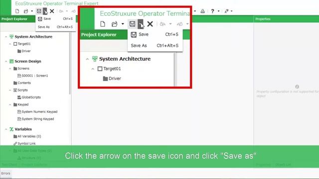 How To Launch Screen Editing Software and Save New Project | Schneider Electric смотреть онлайн