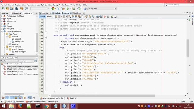 Cara Membuat Servlet Di Netbeans смотреть онлайн