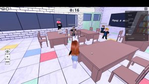 РОБЛОКС меня убила мисс циркуль