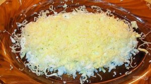 Салат Мимоза с консервой и сливочным маслом