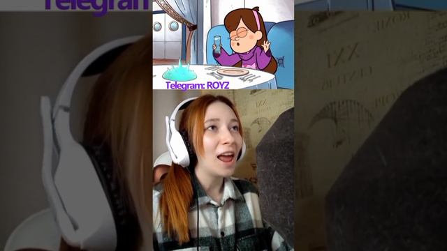 У ля-ля! #озвучка #русскаяозвучка #shortvideo #shorts#гравитифолз#Мейбл#gravityFalls#Mabel