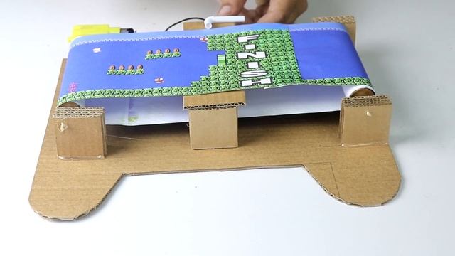 How to Make Super Mario Bros Game From Cardboard DIY смотреть онлайн