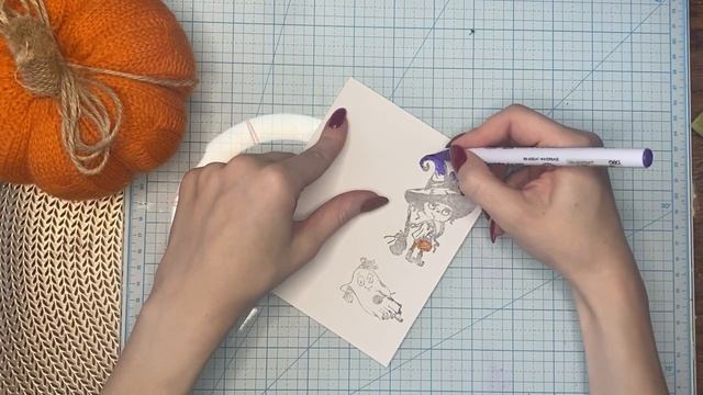Мастер класс по созданию Halloween ? открытки.