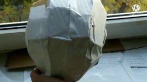 Простой способ как сделать маску ЧЕЛОВЕКА-ПАУКА.