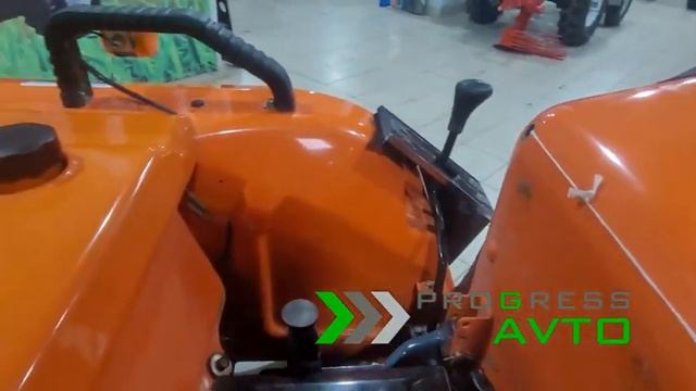 Обзор минитрактора в Туле KUBOTA B1-16 японский полноприводный трактор с фрезой PROGRESSAVTO
