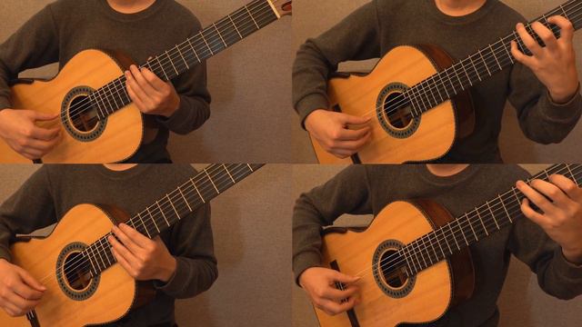 Habanera from the Carmen Suite by Georges Bizet - Guitar Quartet смотреть онлайн